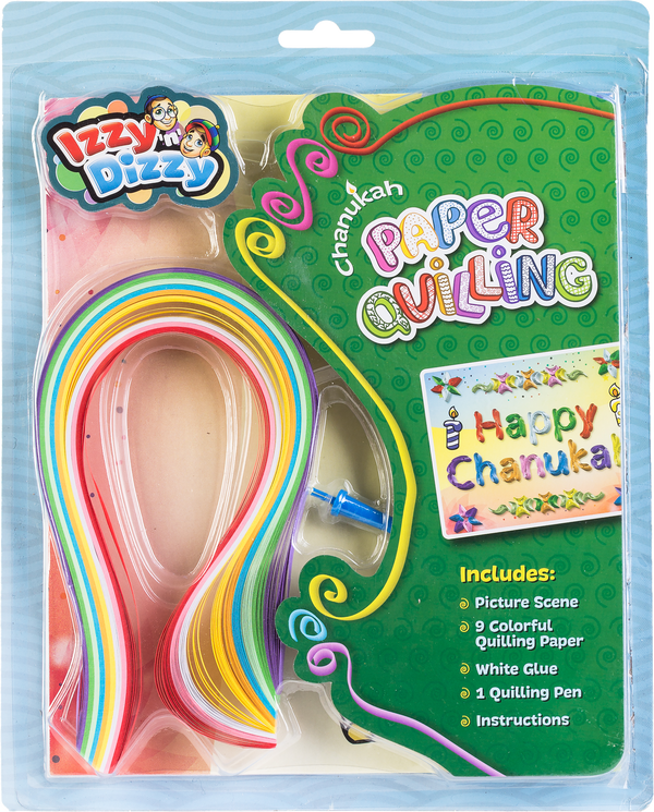 Chanukah Paper Quilling Kit — Judaica Square