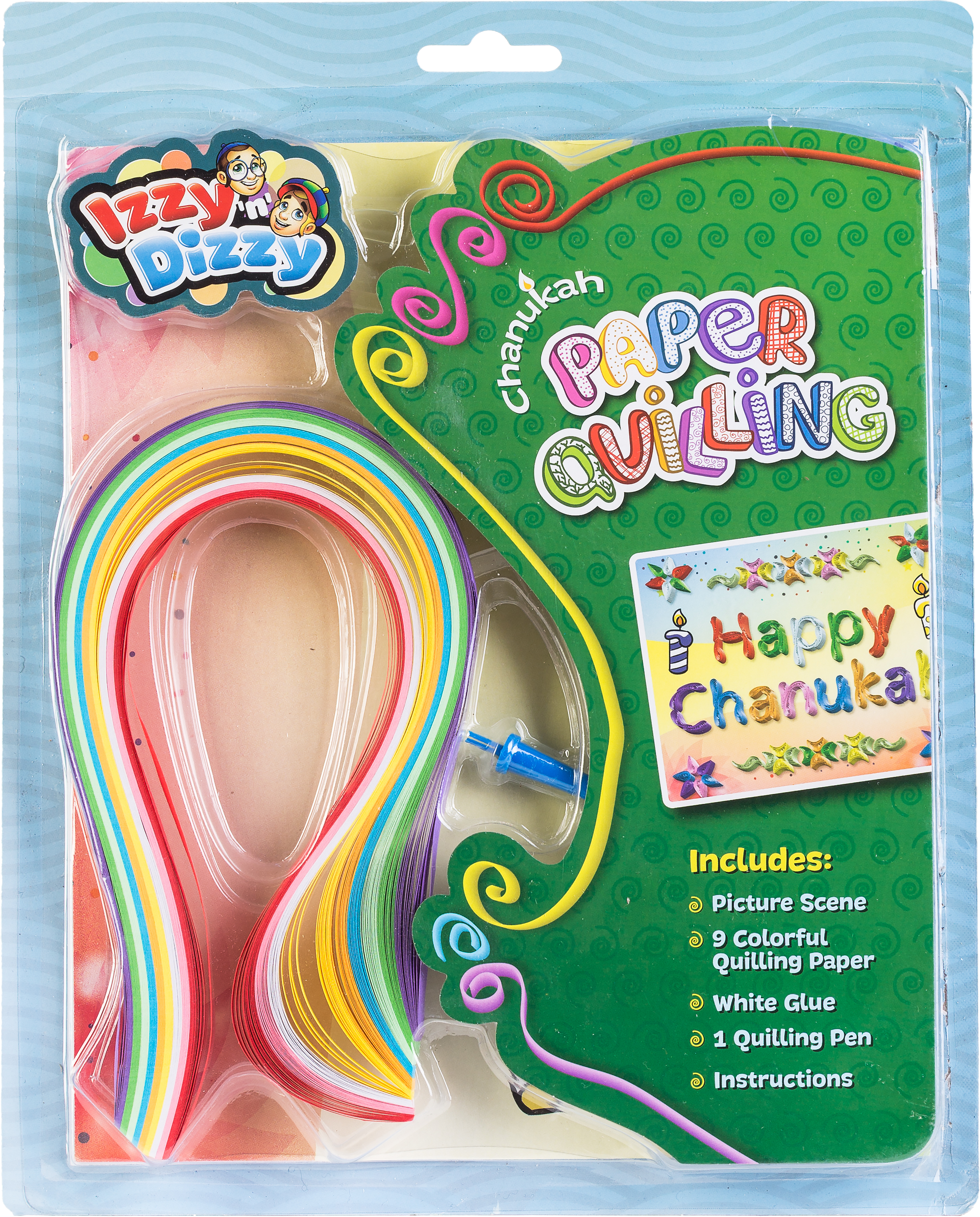Chanukah Paper Quilling Kit — Judaica Square