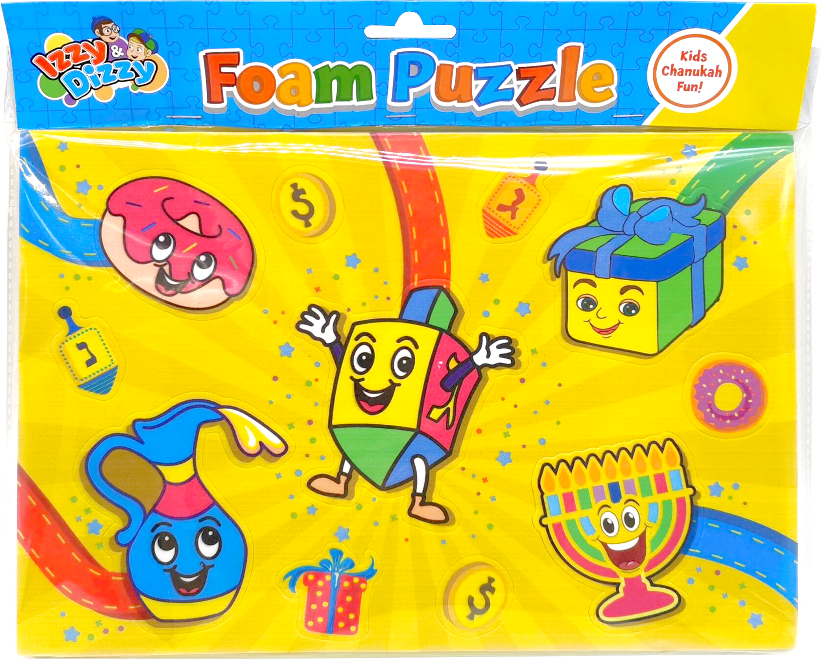 Chanukah Foam Puzzle — Judaica Square