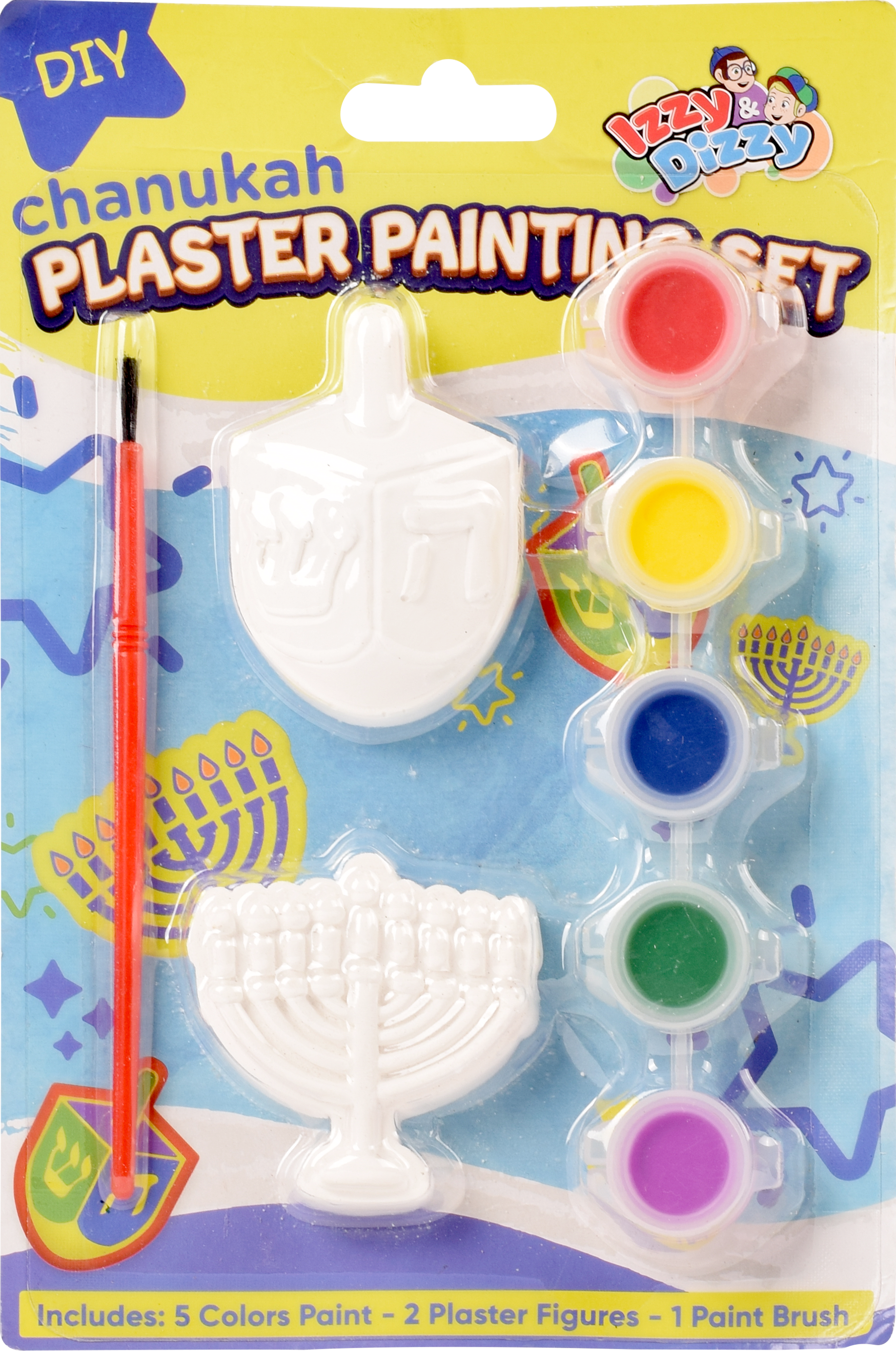 Chanukah DIY Plaster Set — Judaica Square