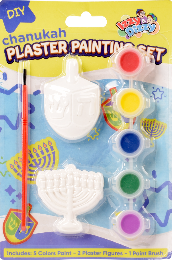 Chanukah DIY Plaster Set — Judaica Square