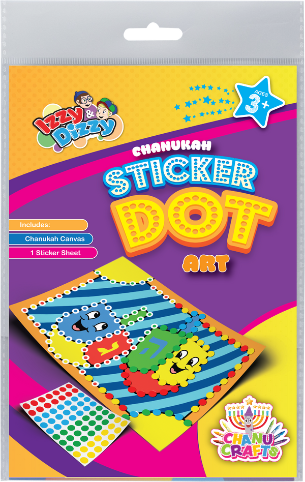 Sticker Dot Art — Judaica Square