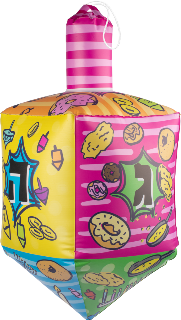 Inflatable Dreidel — Judaica Square