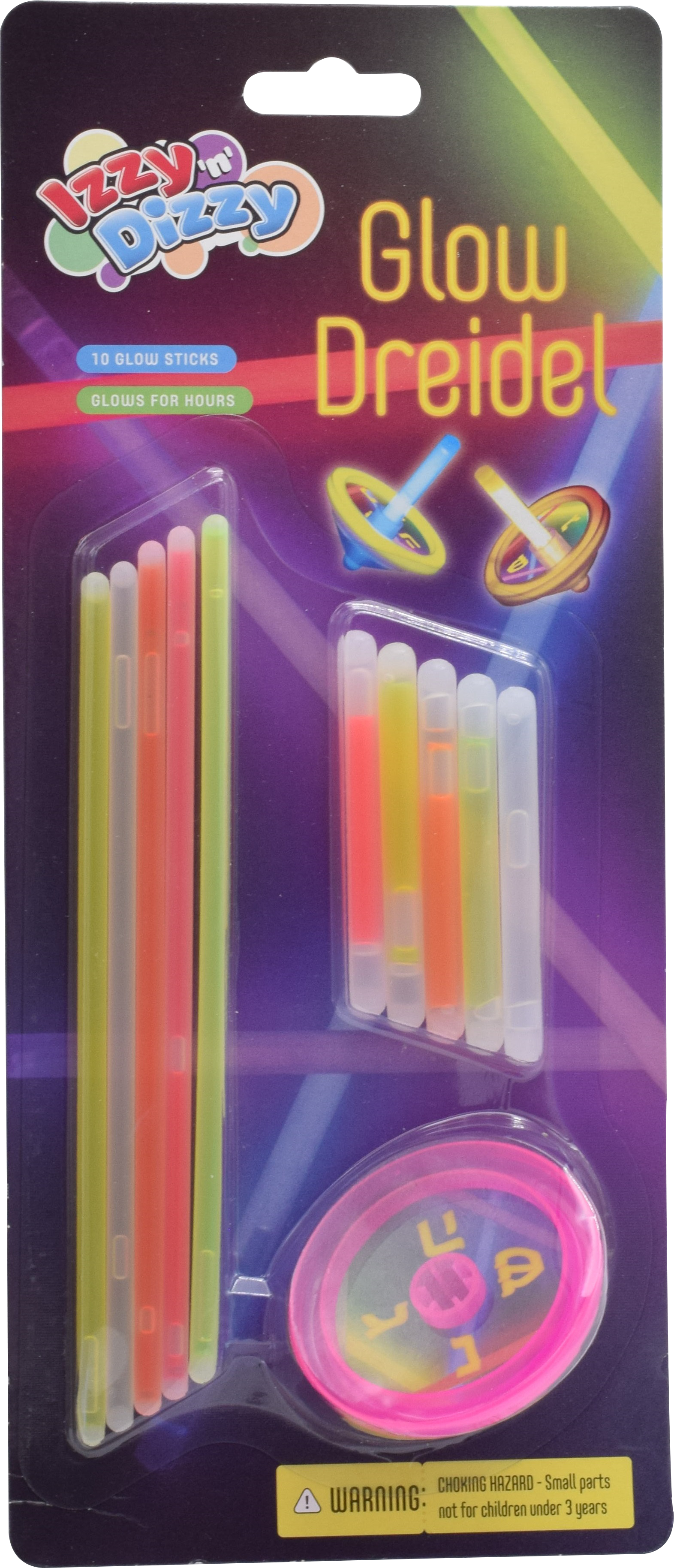 Glow Dreidels — Judaica Square