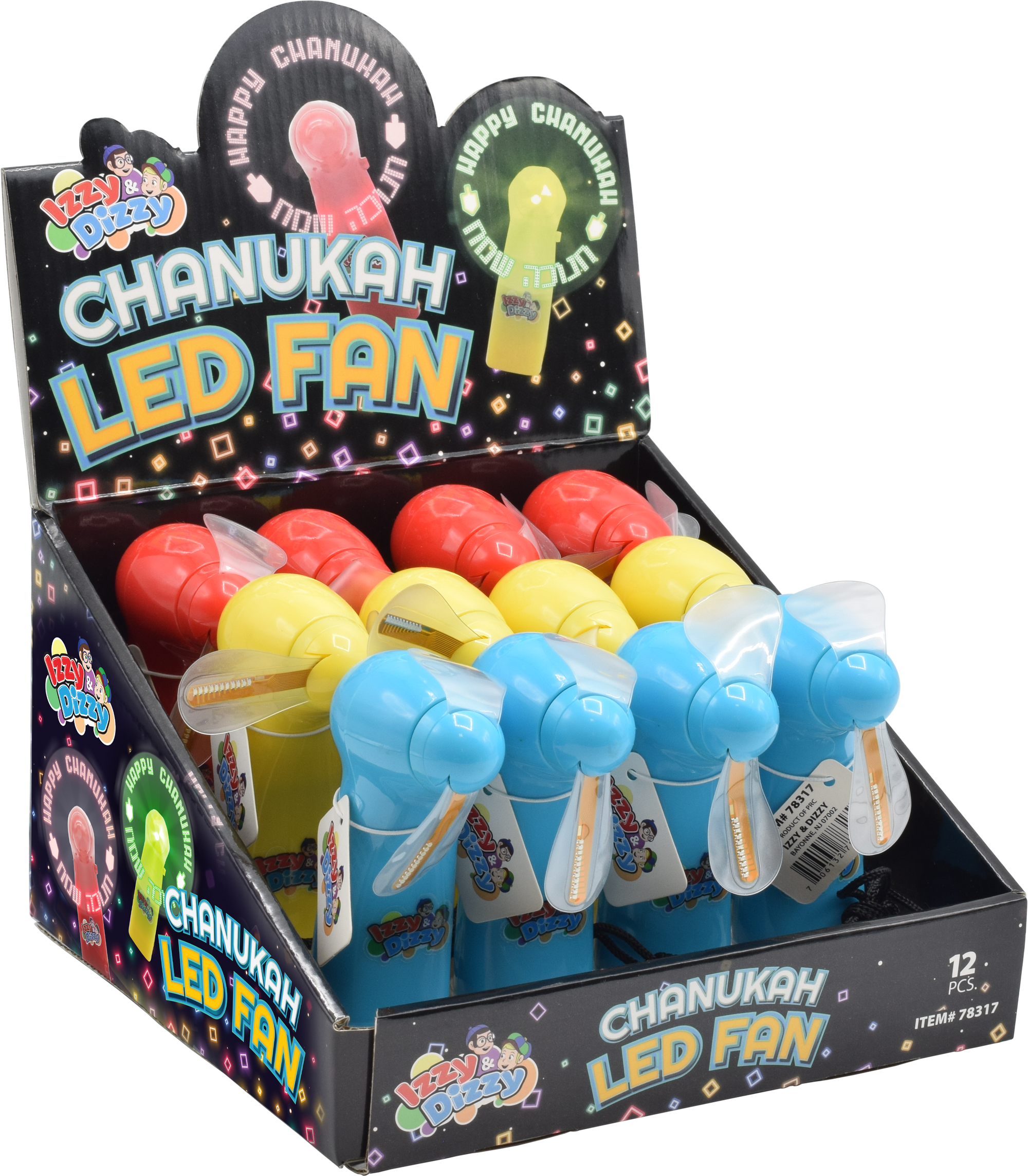 Chanukah LED Fan — Judaica Square