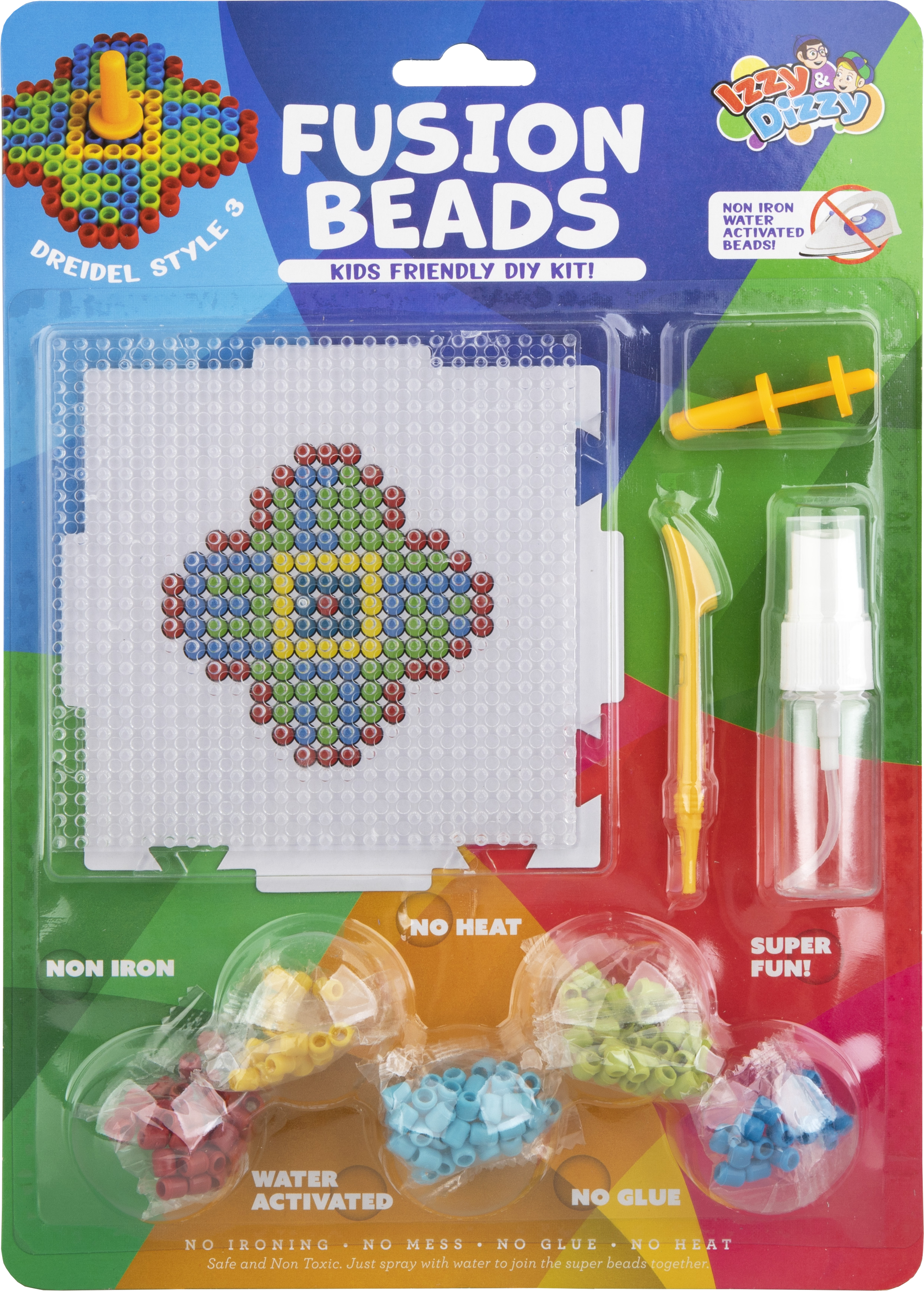 Fusion Beads Dreidel — Judaica Square