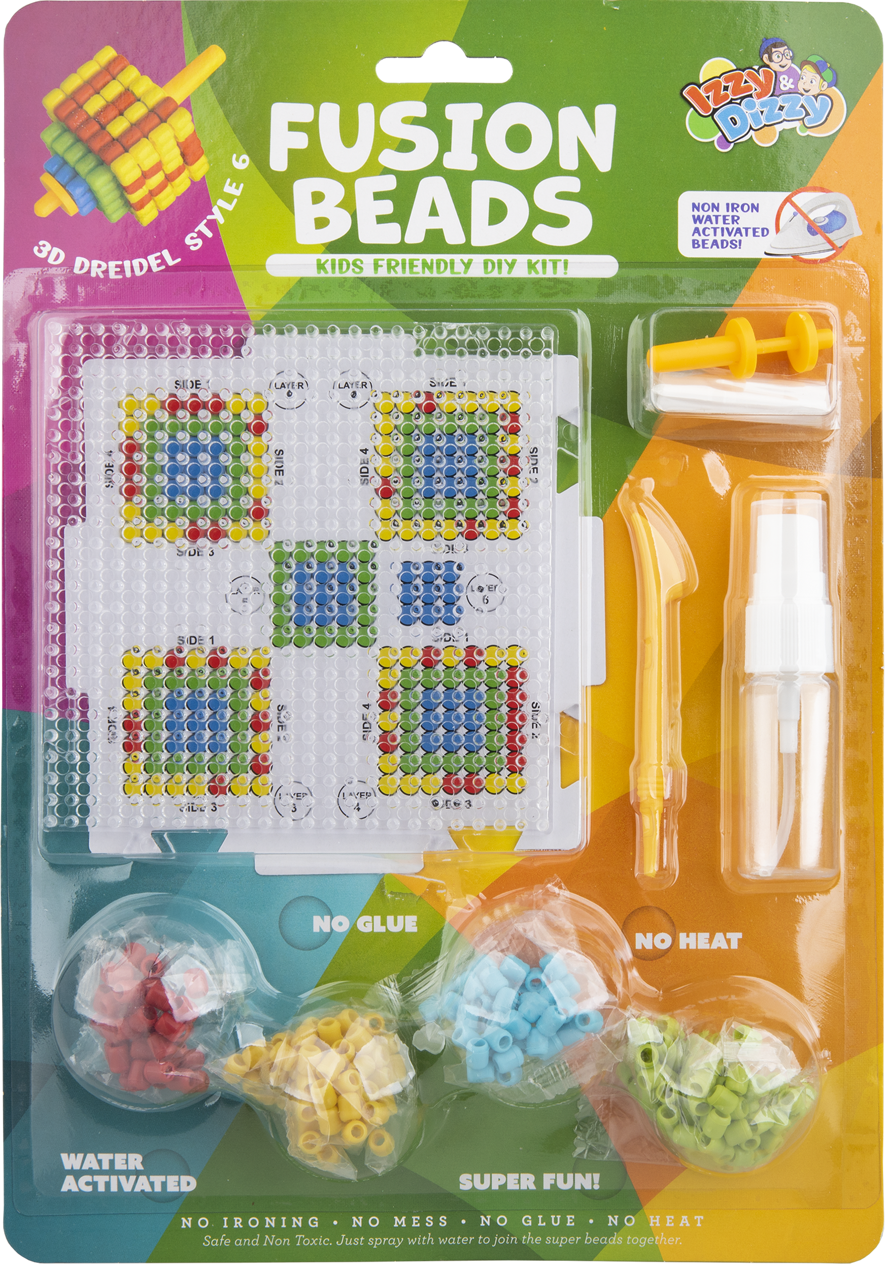 Fusion 3-D Beads Dreidel — Judaica Square