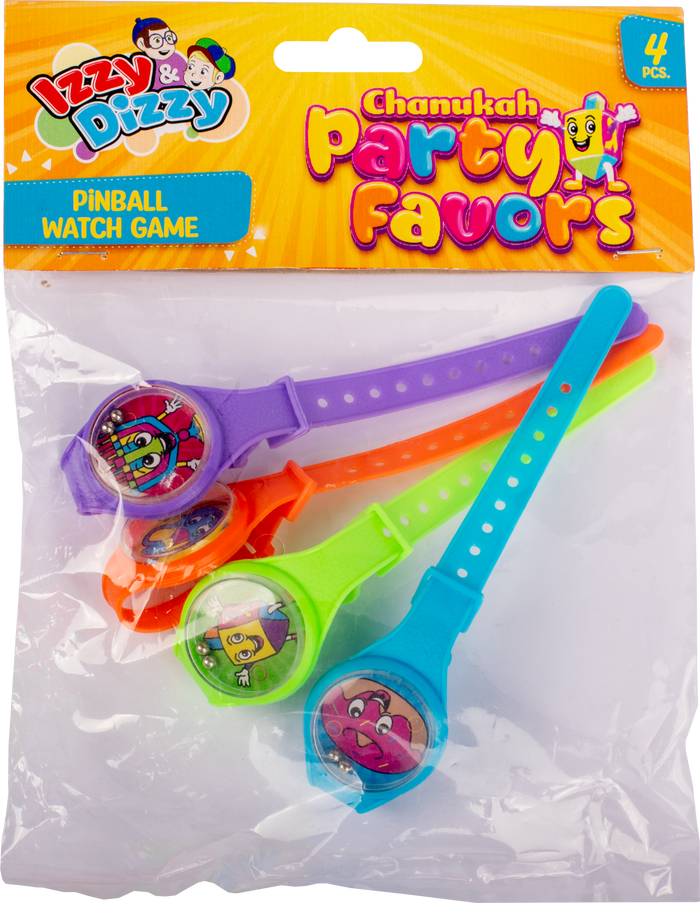 Pinball Watch Game — miniature pinball toy worn on a wrist strap | Judaica Square Lakewood
