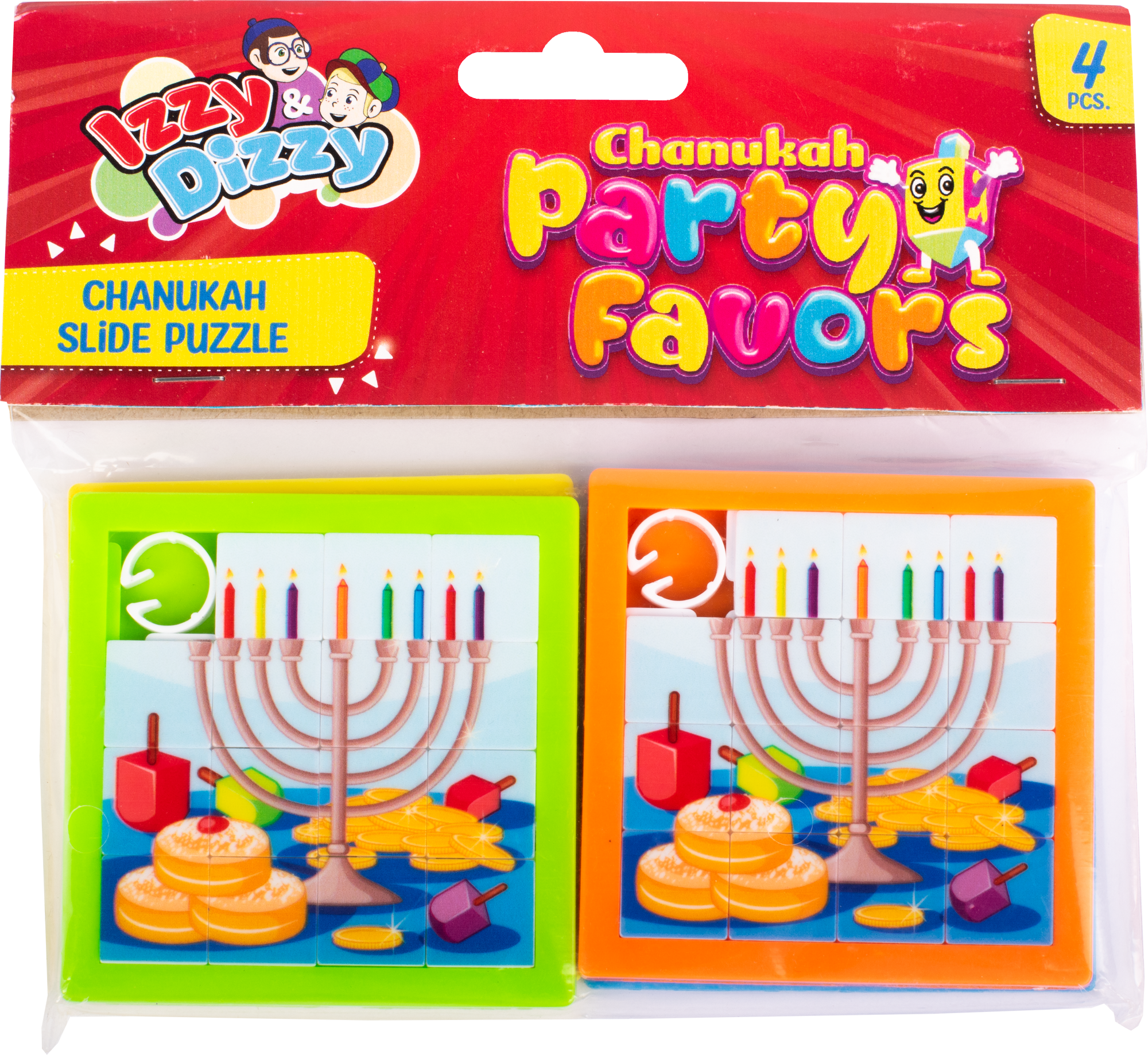 Chanukah Slide Puzzle — Judaica Square