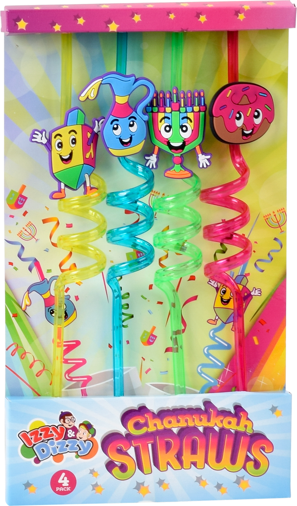4pk Chanukah Straws — Judaica Square