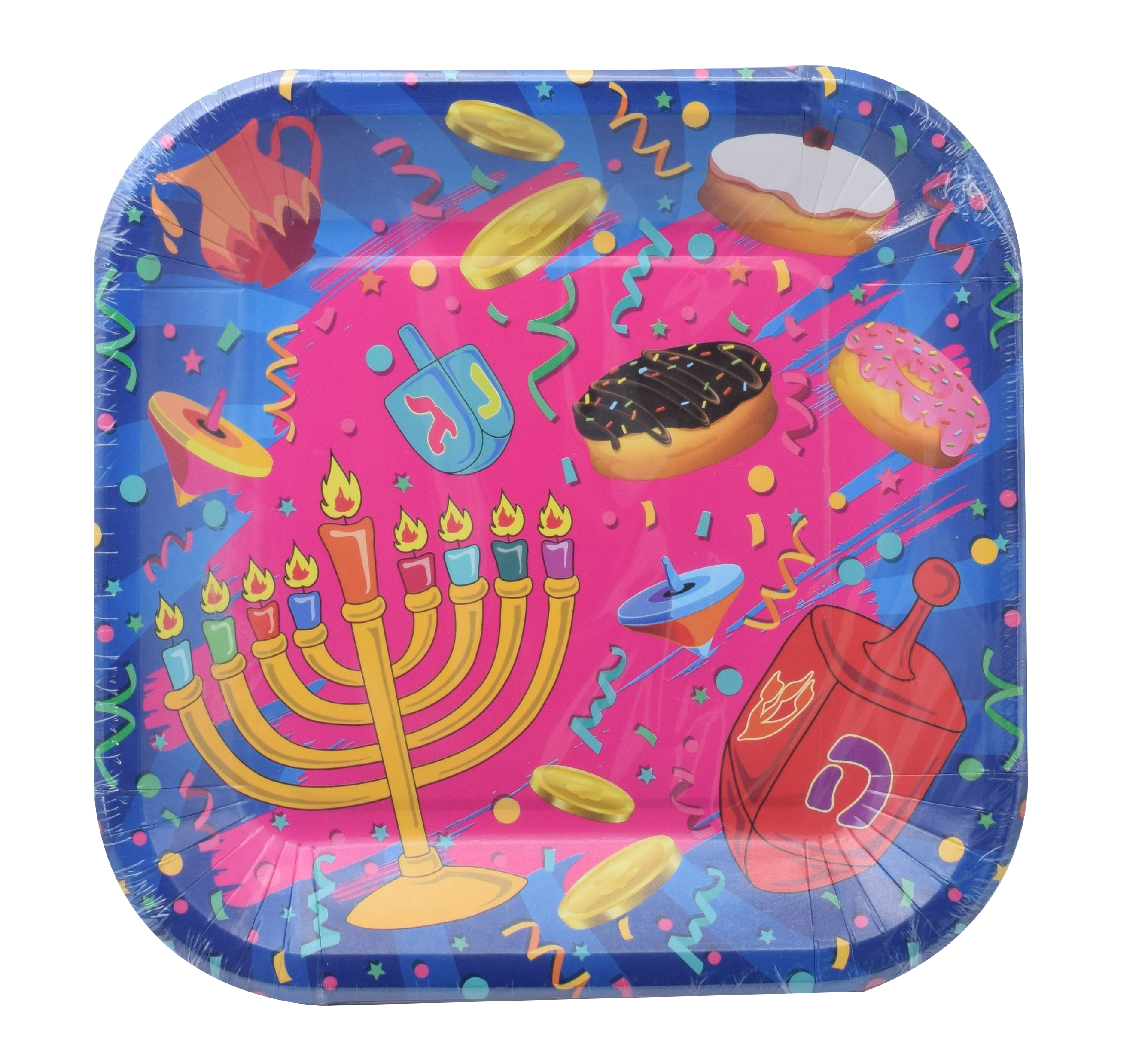 10pk Paper Plates 7" — Judaica Square