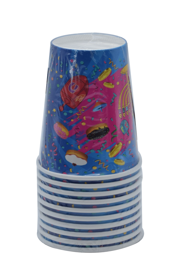 10pk Paper Cups 9oz. — Judaica Square
