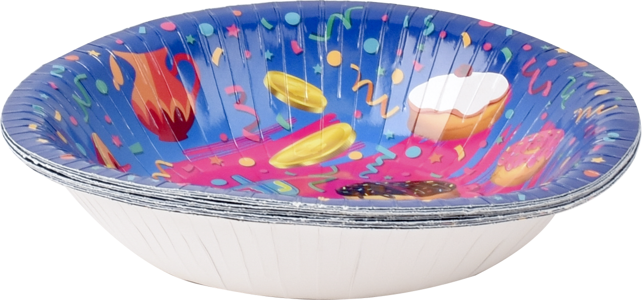 10pk Chanukah Soup Bowls — Judaica Square