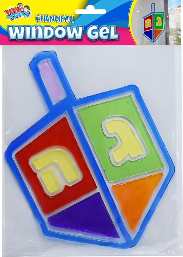Dreidel Window Gel — Judaica Square