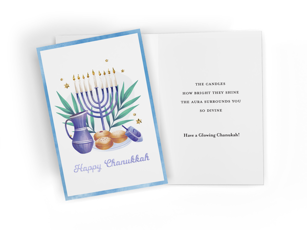 Chanukah Cards 5" X 7" — Judaica Square