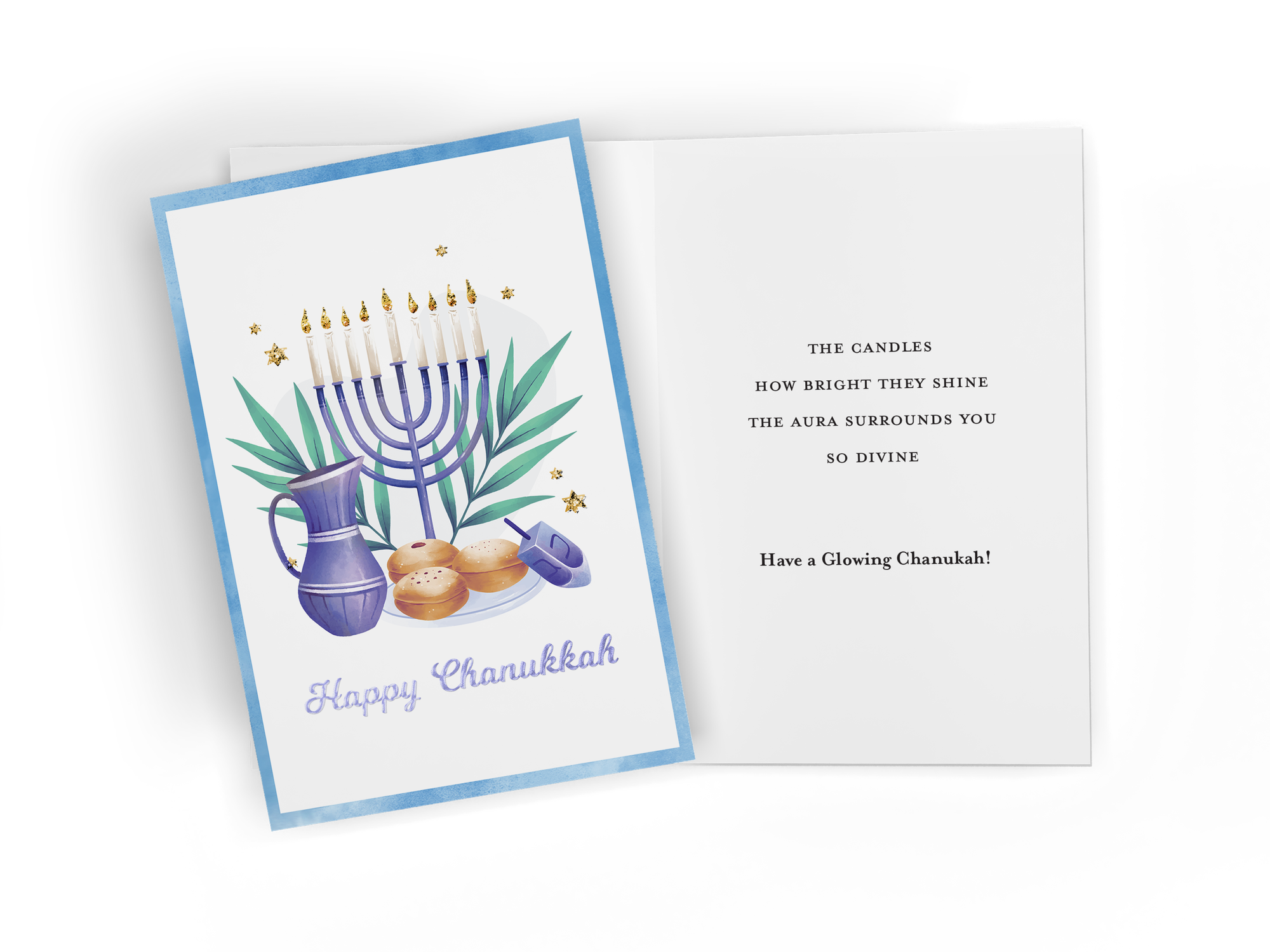 Chanukah Cards 5" X 7" — Judaica Square