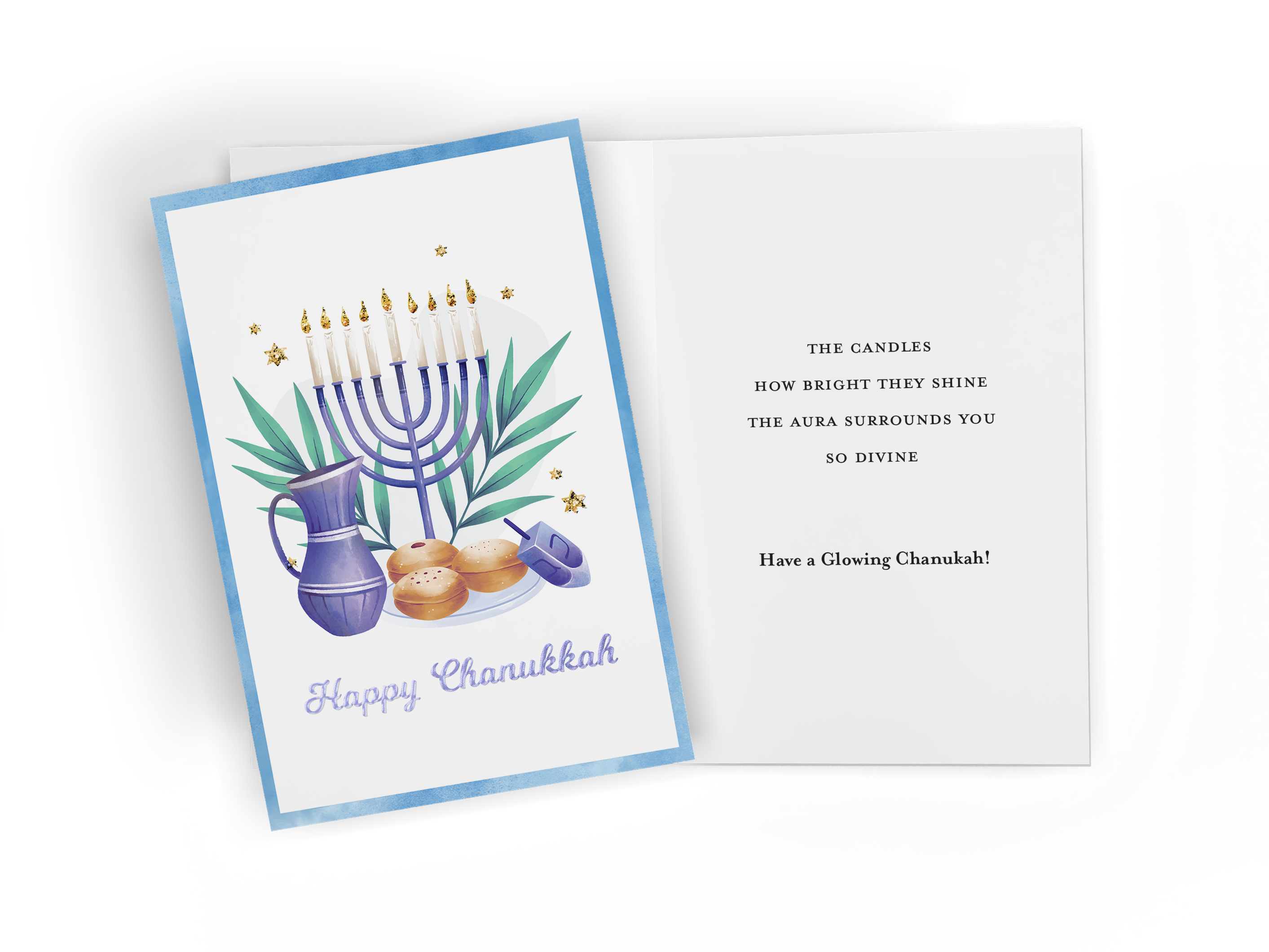 Chanukah Cards 5" X 7" — Judaica Square