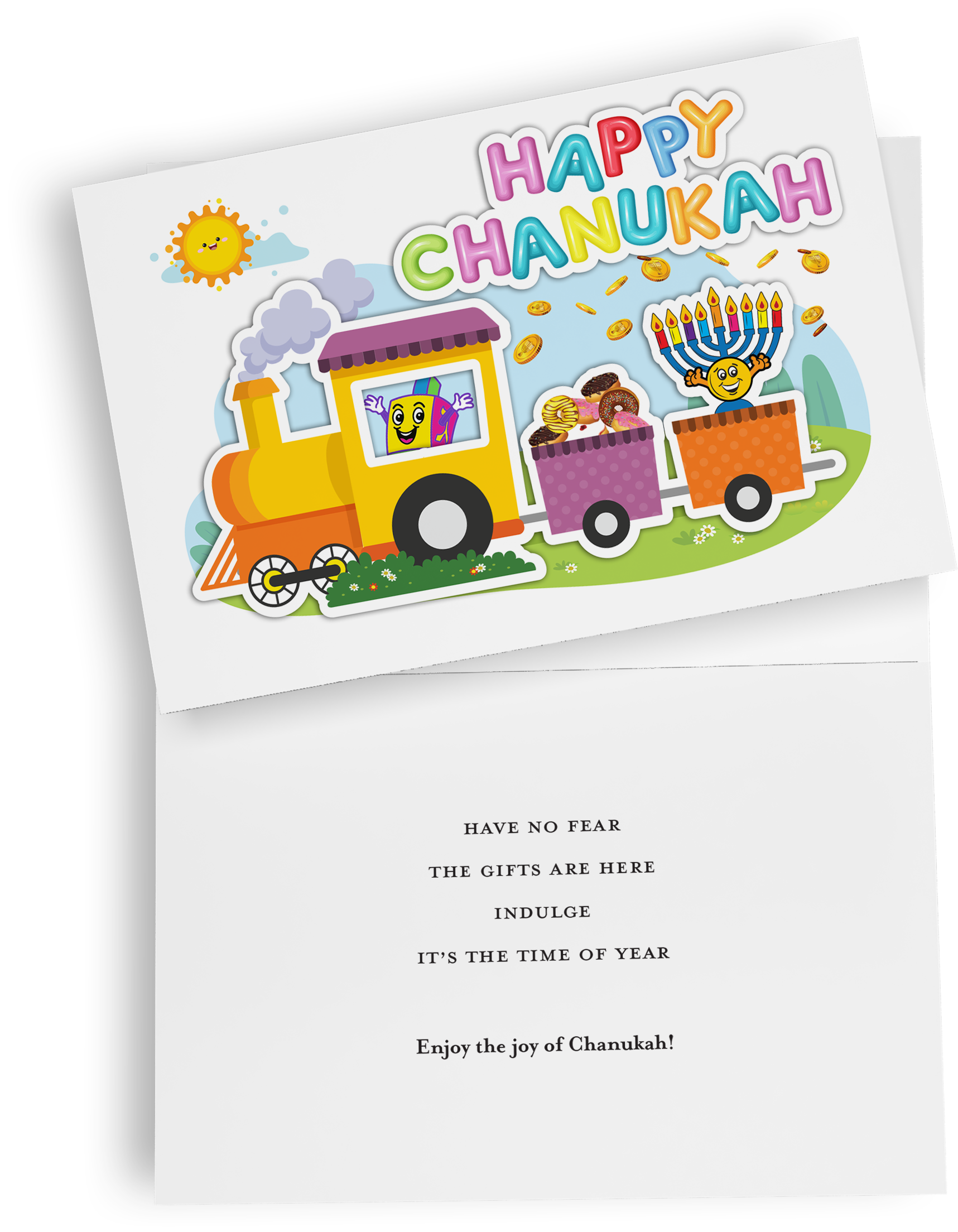 Chanukah Cards 4" X 6" — Judaica Square