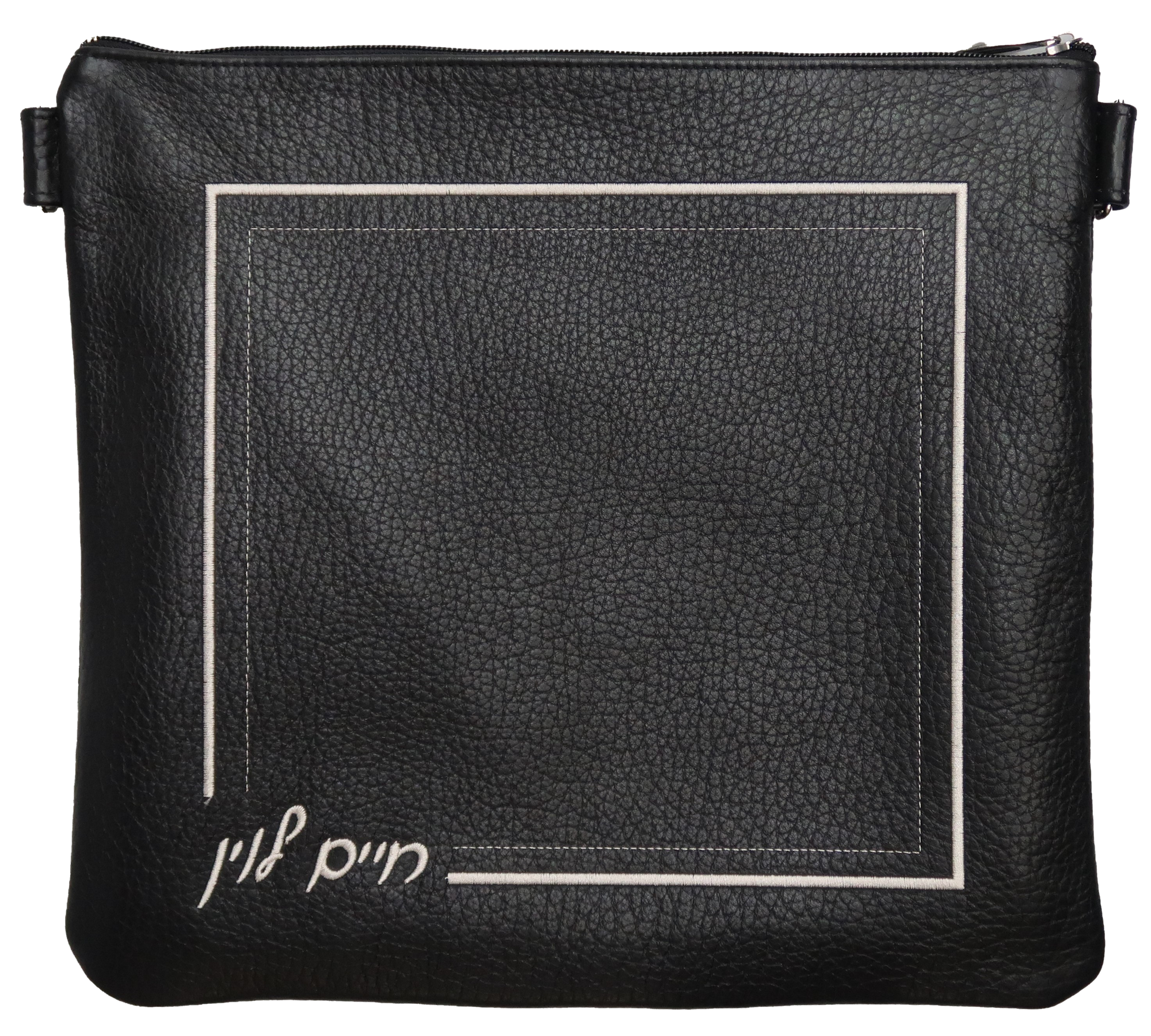 Prestige Classic Leather Tallit & Tefillin Bag (795B-BK)