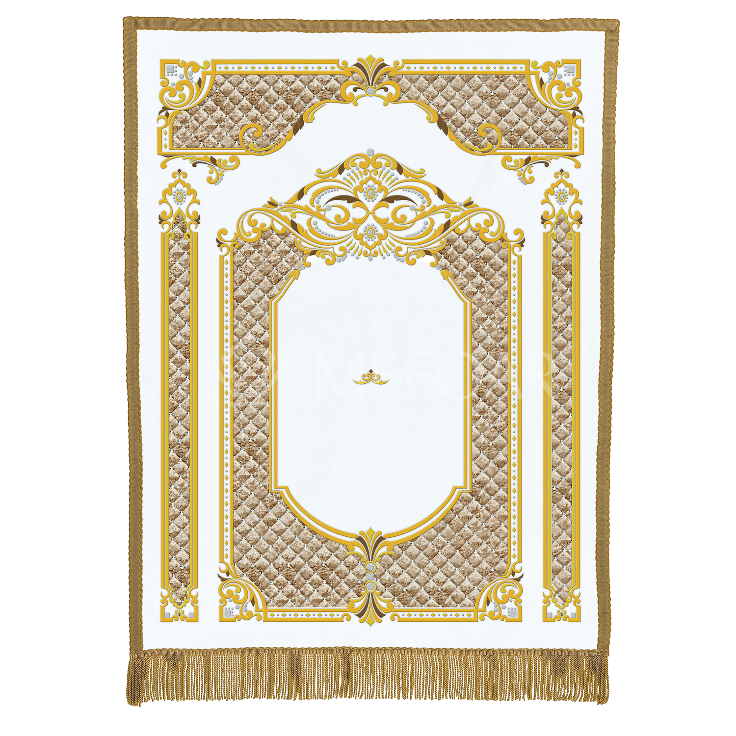 Velvet Torah Paroches - Style 8 - Image 2