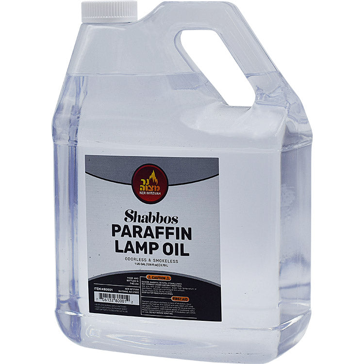 1 Gallon Shabbos Lamp Oil (Smokeless Liquid Paraffin) — Judaica Square