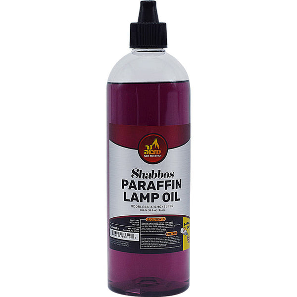 32 Oz. Purple Shabbos Lamp Oil (Smokeless Liquid Paraffin) — Judaica Square