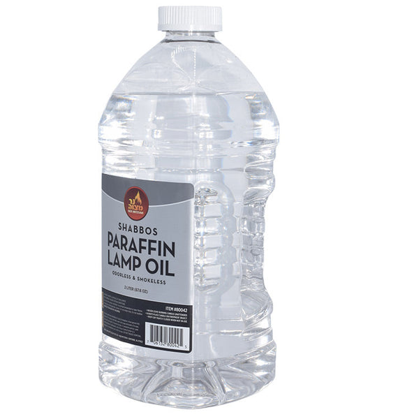 2 Litter Shabbos Lamp Oil (Smokeless Liquid Paraffin) — Judaica Square