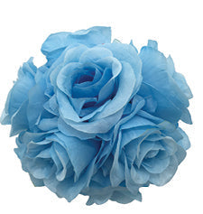 4" Rose Ball, Multiple Colors - Pack of 12