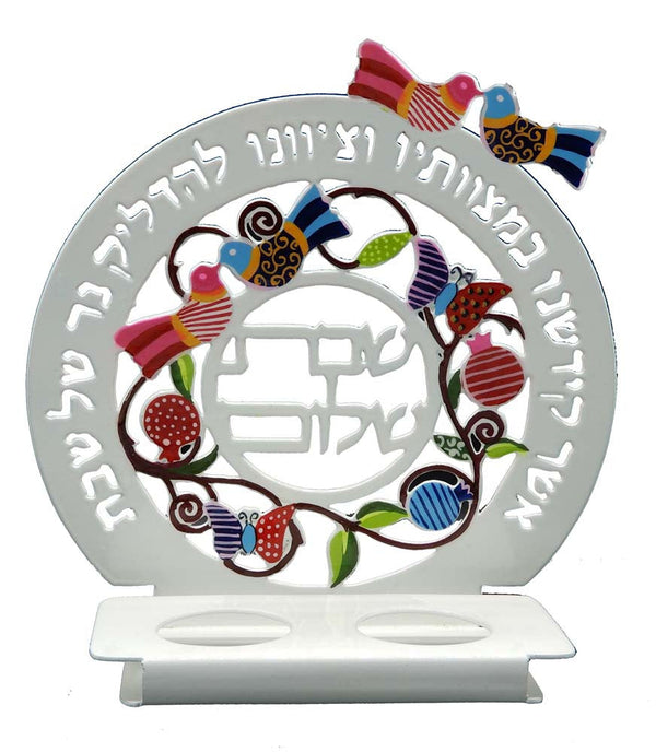 Laser Cut Tealight Holders Bird Design-Colored (CS-HDR8091)
