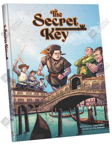 The Secret Key — Chazak Kinder Comic Book, Venice Adventure (Hardcover)