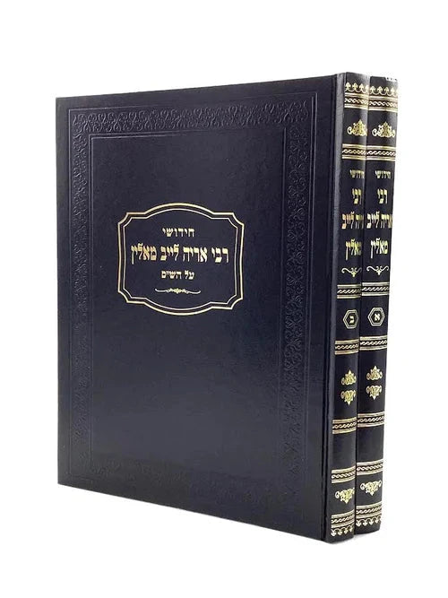 Front cover of Chedushei Rebbe Aryeh Leib Al HaShas - חידושי רבי אריה לייב מאלין ב"כ- על הש"ס