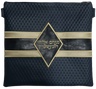 Prestige Leather Tallit & Tefillin Bag — Geometric & Diamond Design, Supreme Collection (850H-CO3)