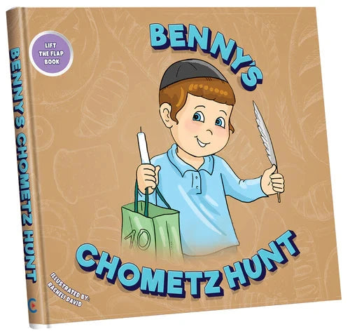 Benny's Chometz Hunt — Children's Book by Chazak Kinder | Judaica Square Lakewood