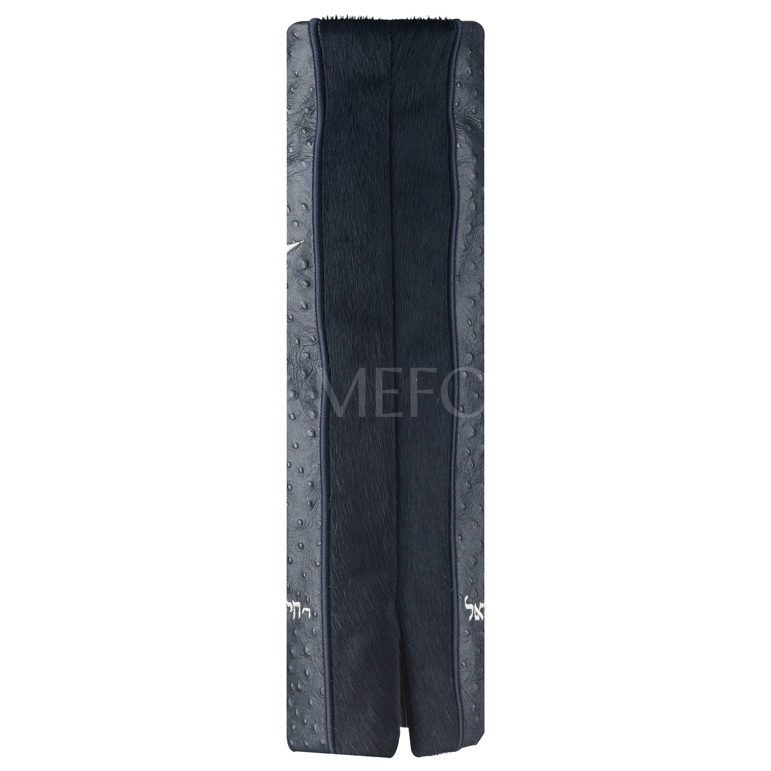 Fur Torah Mantle - Style 442 -Navy - Image 3