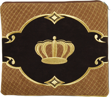 Prestige Impala Suede Tallit & Tefillin Bag (860-BR)