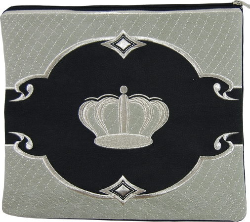 Prestige Impala Suede Tallit & Tefillin Bag (860-GR)