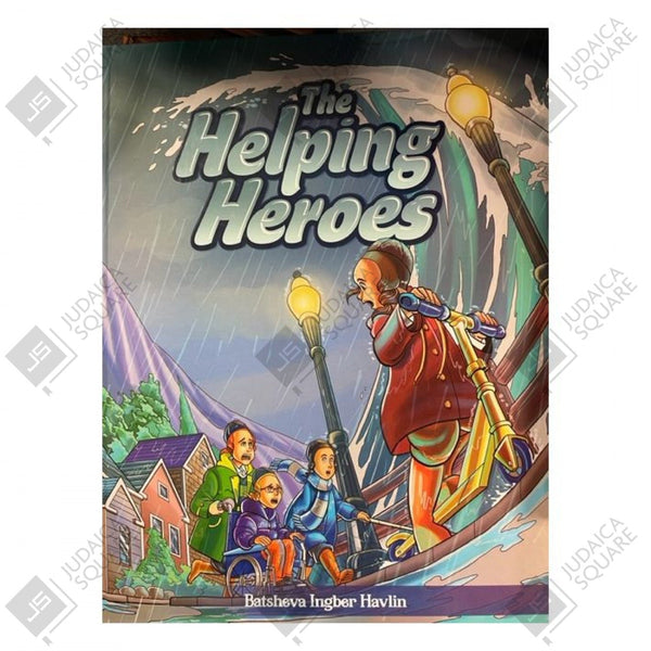 Helping Heroes vol 1 – Jewish comic book cover