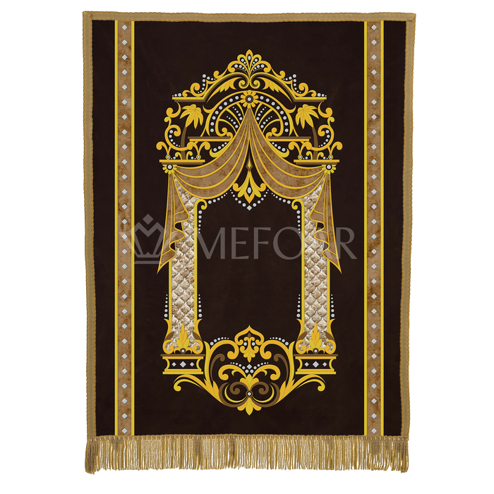 Velvet Torah Paroches - Style 9 - Parochet & Ark Curtains
