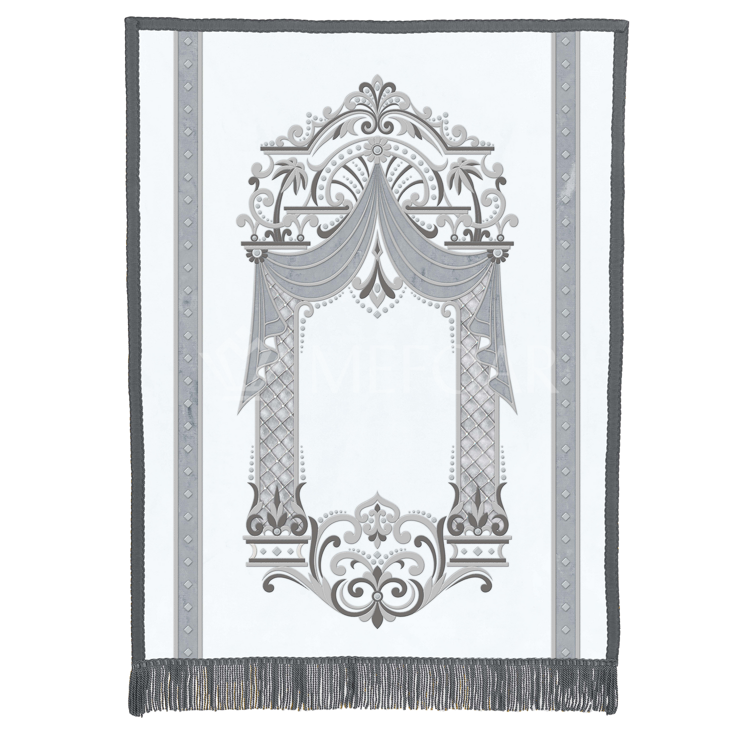 Velvet Torah Paroches - Style 9 - Image 2