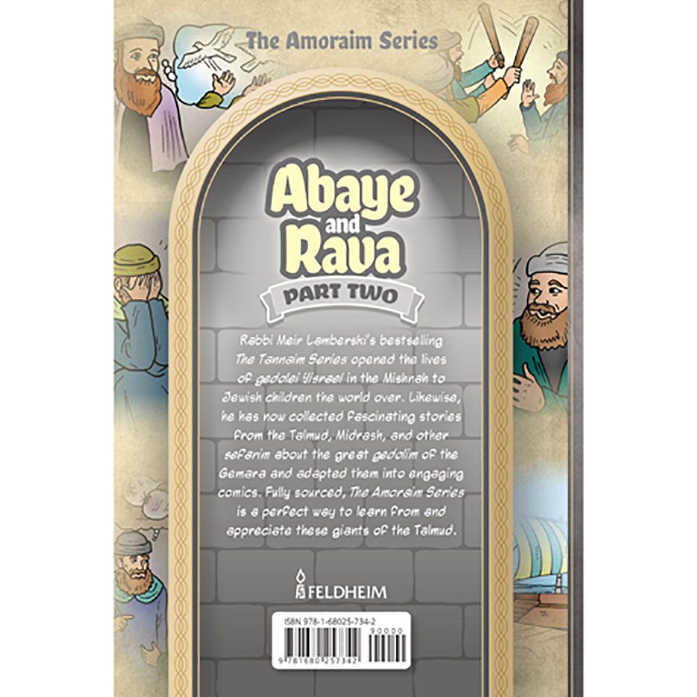 Amoraim Series 23: Abaye and Rava, Part 2 back cover