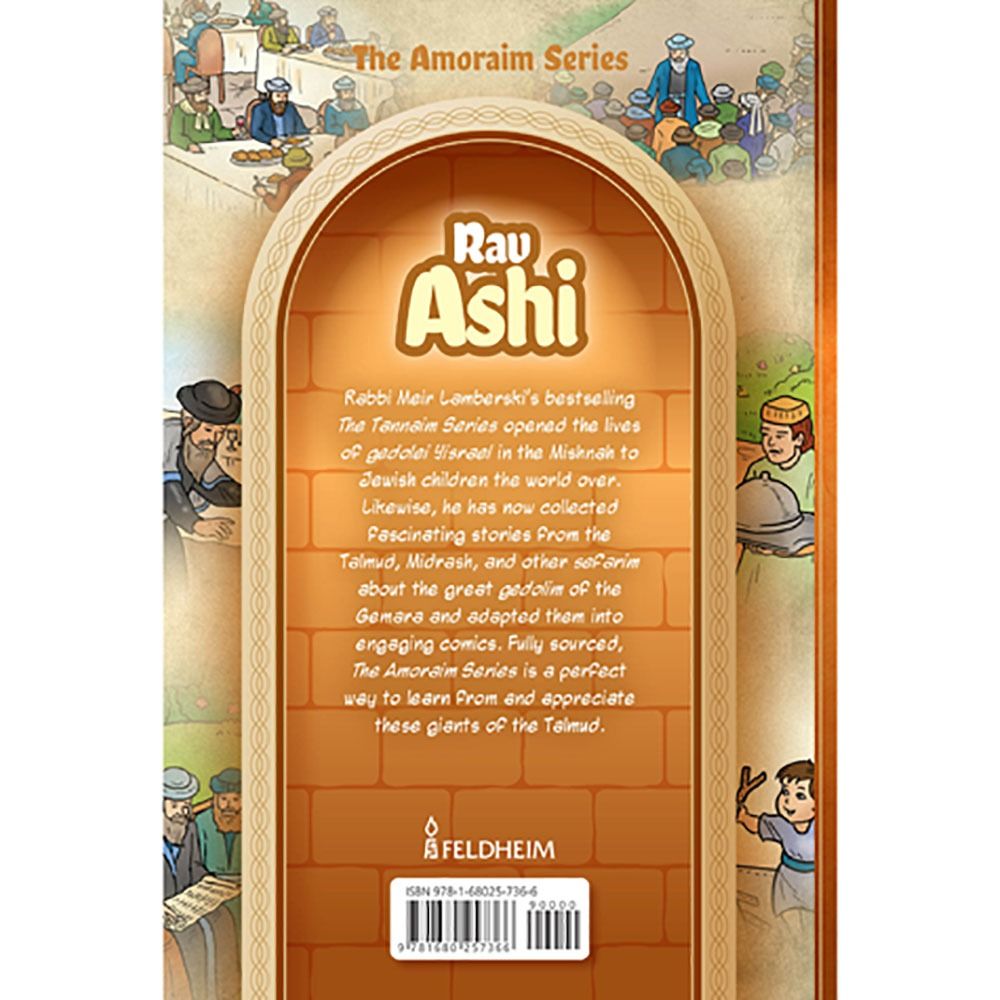 Amoraim Series 25: Rav Ashi back cover