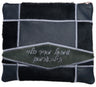 Prestige Leather Tallit & Tefillin Bag — Geometric Design, Legacy Collection (905K-NV)