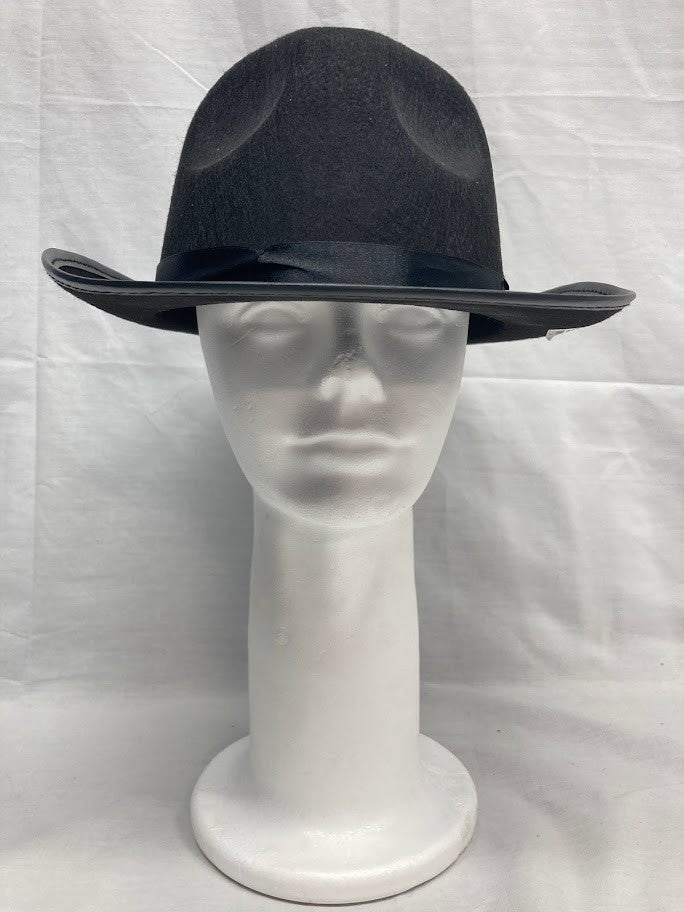 Black Fedora Purim Hat