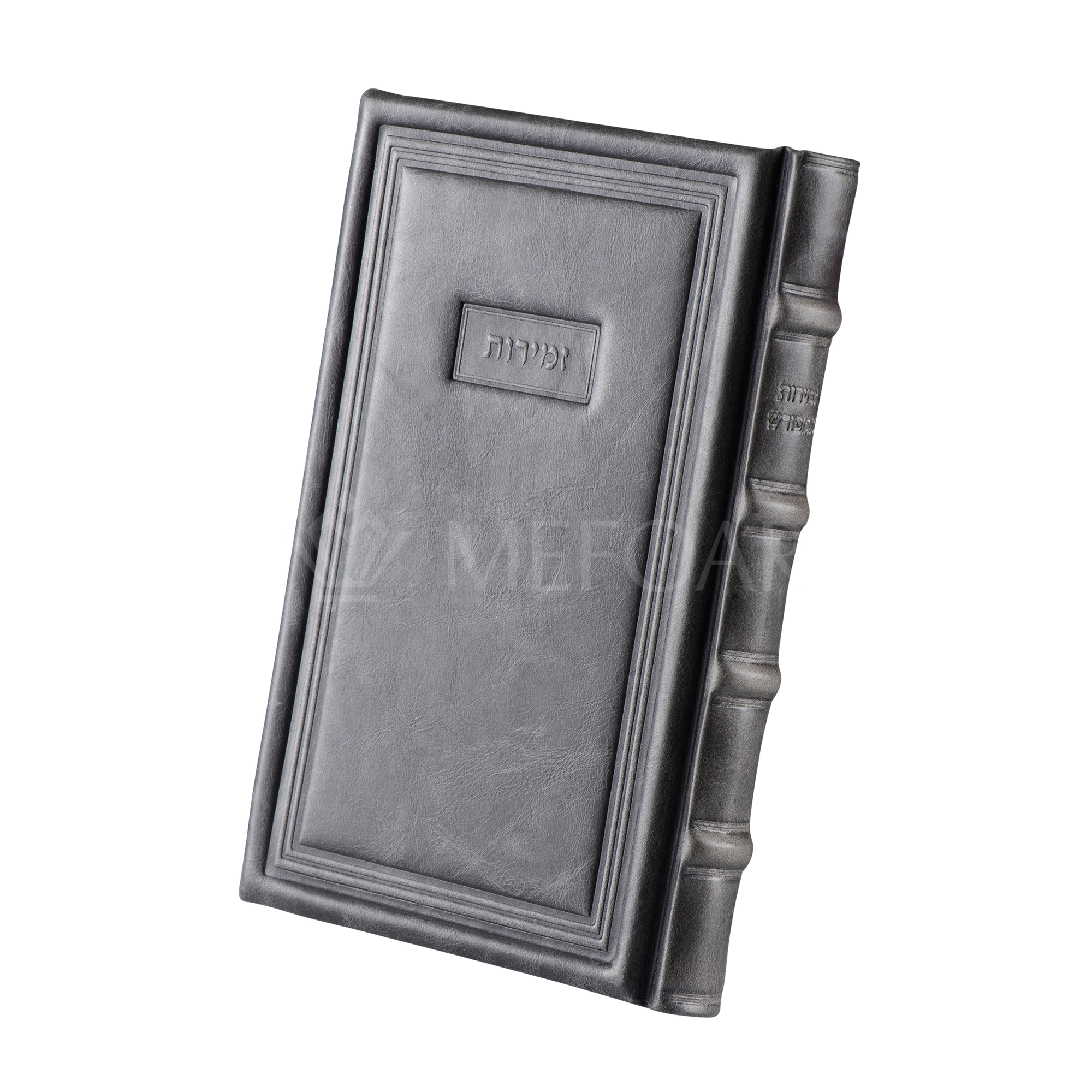 Antique Grey Leather Machzor - מחזור שבח: Style 95 - Machzorim