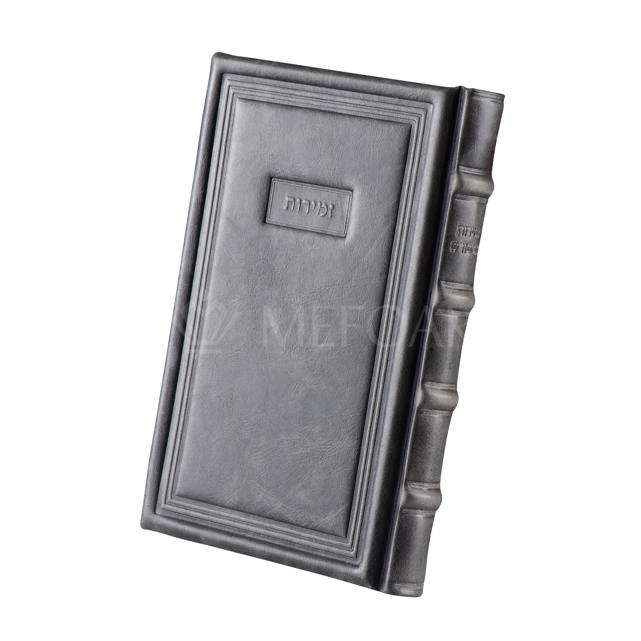 Antique Grey Leather Machzor - מחזור שבח: Style 95 - Machzorim
