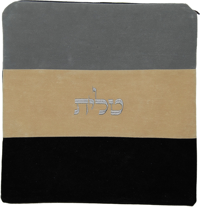 Prestige Impala Suede Tallit & Tefillin Bag (960-BK)