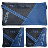 Prestige Leather Chabad Bar Mitzvah Set — Geometric & Chabad Design, Regal Collection (975F-NV)