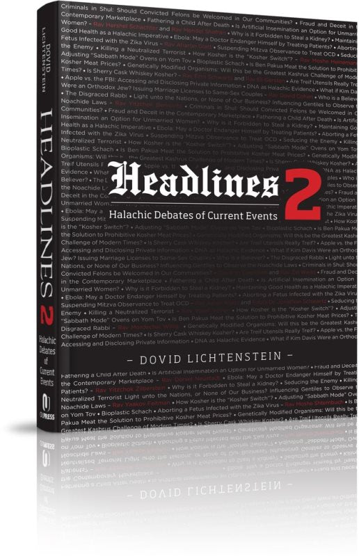 Headlines 2 - Halchic Debates of Current