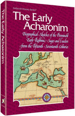 Early Acharonim