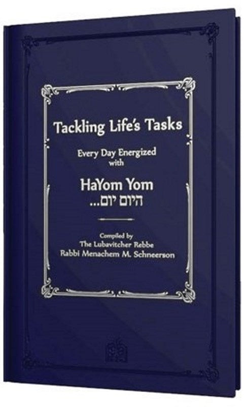 Hayom Yom: Tackling Life's Tasks - Small